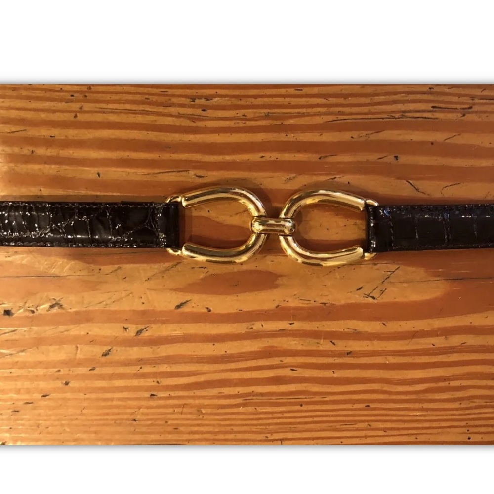 Franchetti Bond Equestrian Italian Leather Belt.